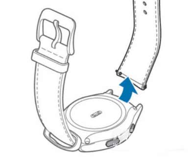 三星watch4怎么更换表带-换表带方法