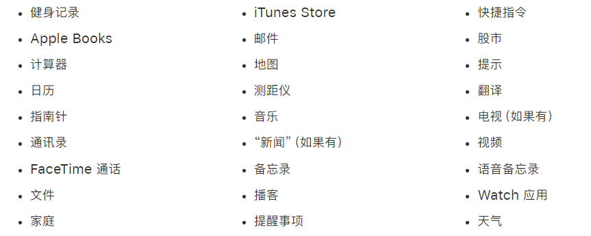 在运行 iOS 14/iPadOS 设备中可删除哪些自带的应用? 在运行 iOS 14/iPadOS 设备中可删除哪些自带的应用?
