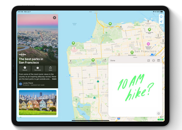 iPadOS 15 实用功能:在任意界面中调用“快速备忘录” iPadOS 15 实用功能:在任意界面中调用“快速备忘录”
