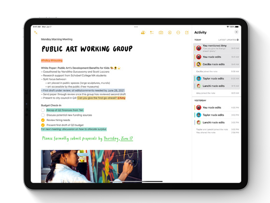 iPadOS 15 实用功能:在任意界面中调用“快速备忘录” iPadOS 15 实用功能:在任意界面中调用“快速备忘录”