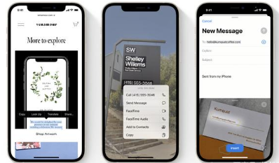 iOS 15中的“实时文本”功能有什么用? iOS 15中的“实时文本”功能有什么用?