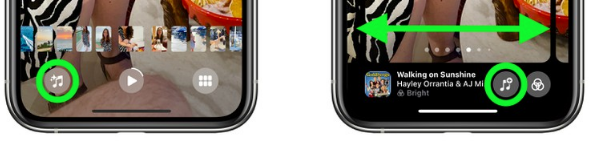 iOS 15 新功能：在照片“回忆”中，搭配上喜欢的<a href='https://www.wddqw.com/c_659.html' target='_blank'>音乐</a>