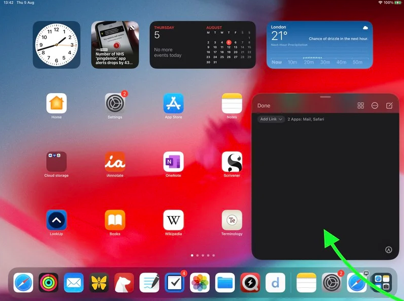 iPadOS 15 小技巧:“快速备忘录”使用方法详解 iPadOS 15 小技巧:“快速备忘录”使用方法详解