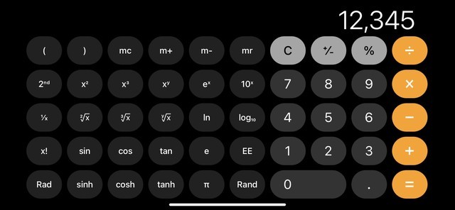 iPhone手机计算器你真的会用吗? iPhone手机计算器你真的会用吗?
