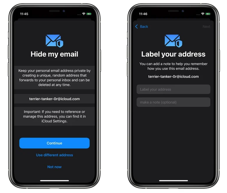 iOS 15 更注重隐私保护:新增“隐藏我的电子邮件”功能 iOS 15 更注重隐私保护:新增“隐藏我的电子邮件”功能
