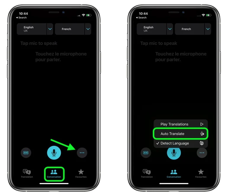 iOS 15 “翻译” App 新改进:支持自动翻译 iOS 15 “翻译” App 新改进:支持自动翻译