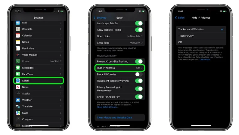 iOS 15 新功能:在 Safari 浏览器设置中隐藏 IP 地址 iOS 15 新功能:在 Safari 浏览器设置中隐藏 IP 地址